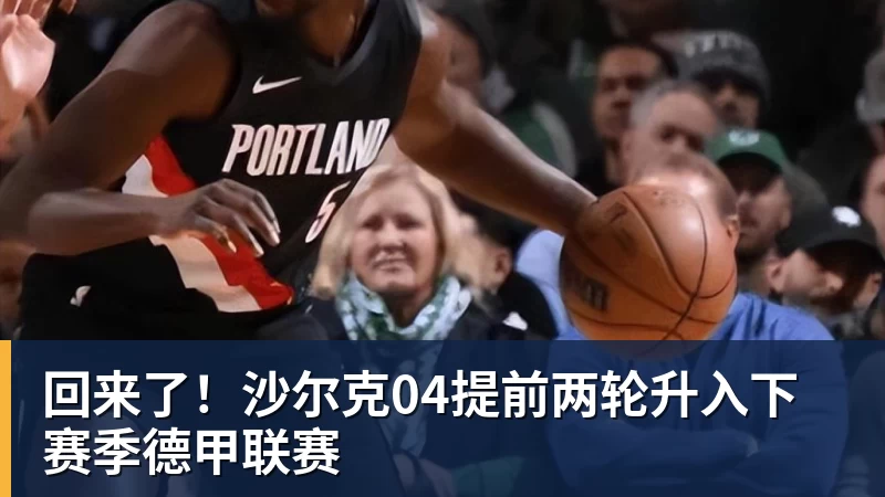回来了！沙尔克04提前两轮升入下赛季德甲联赛