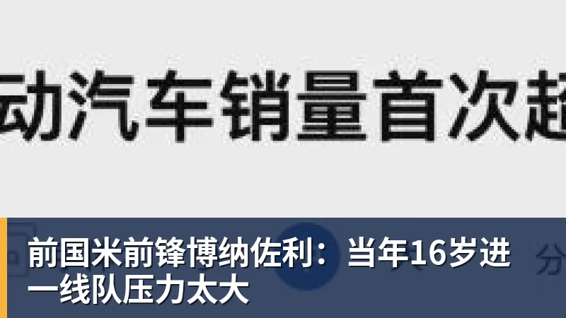 FB体育前国米前锋博纳佐利：当年16岁进一线队压力太大